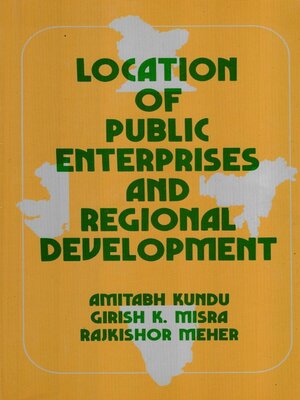 cover image of Location of Public Enterprises and Regional Development
